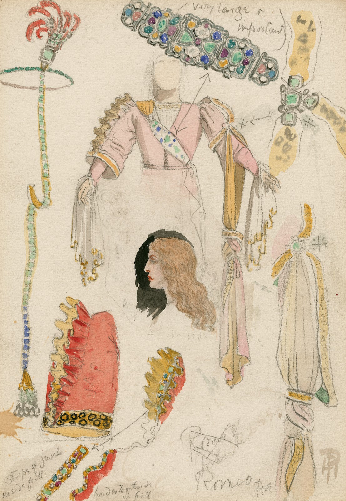 Romeo and Juliet Costume designs