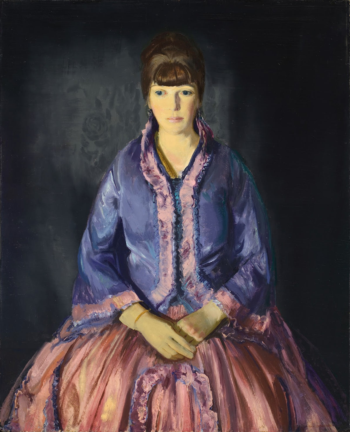 Emma in the Purple Dress 1919
