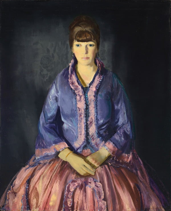 Emma in the Purple Dress 1919