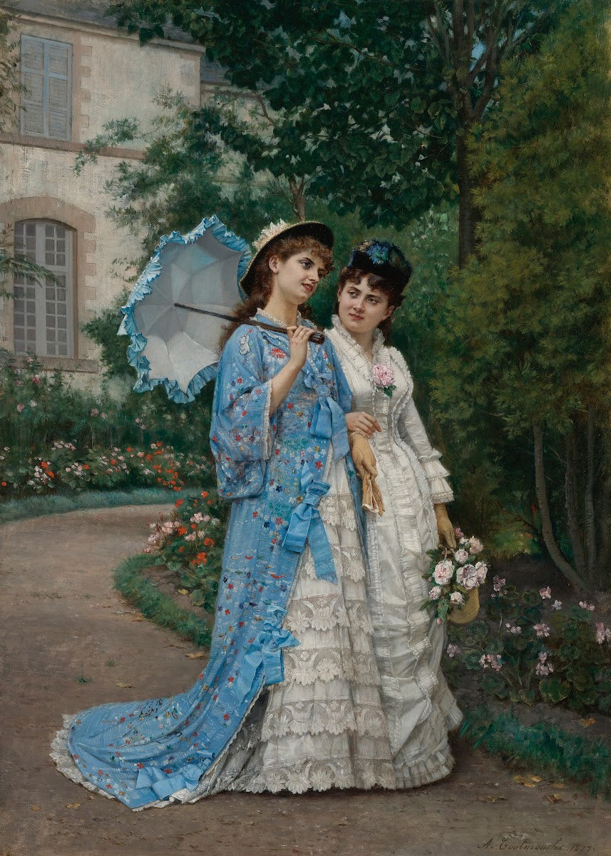 A Garden Stroll 1877