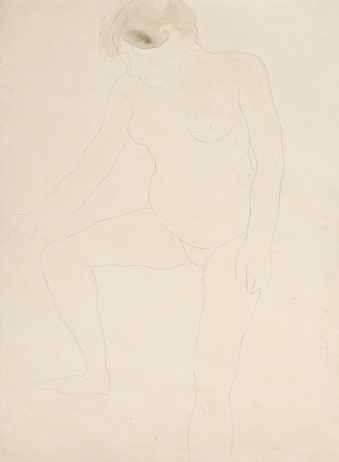 Femme nue debout 1896