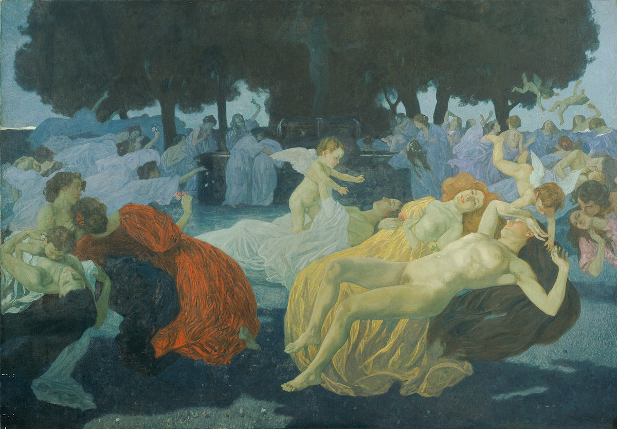 Am Brunnen der Liebe 1908