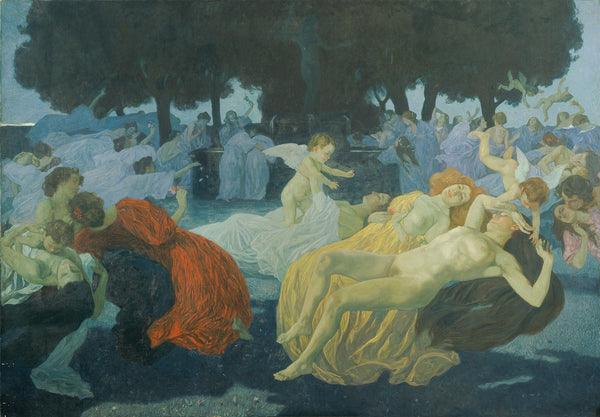 Am Brunnen der Liebe 1908