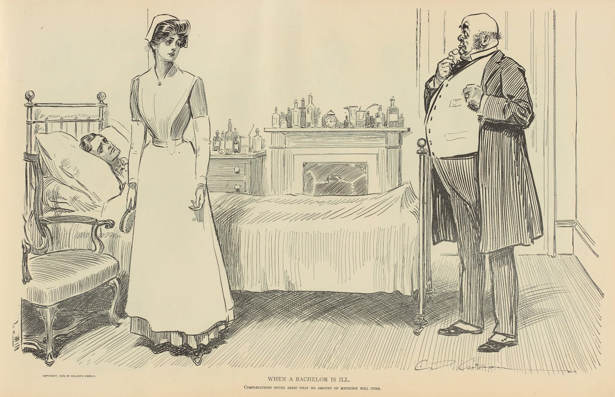 When a bachelor is ill 1900 1905