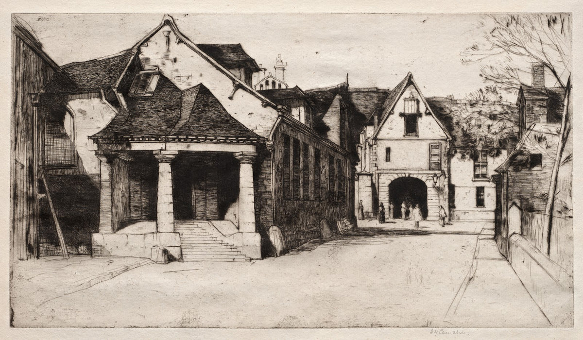 Old Museum Beauvais 1917