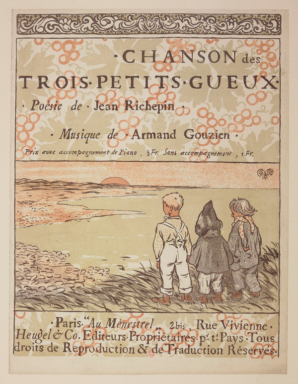 Chanson des trois petits gueux 1893