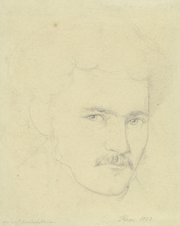 Bildnis des Kupferstechers Samuel Amsler 1823
