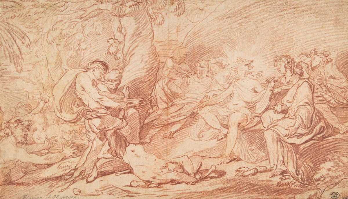 The Flaying of Marsyas early 18th century