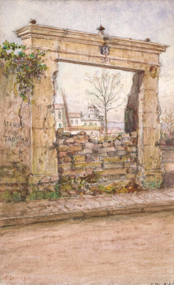 A la porte de Clignancourt 1871