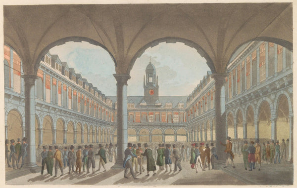 La Bourse à Amsterdam 1824 1830