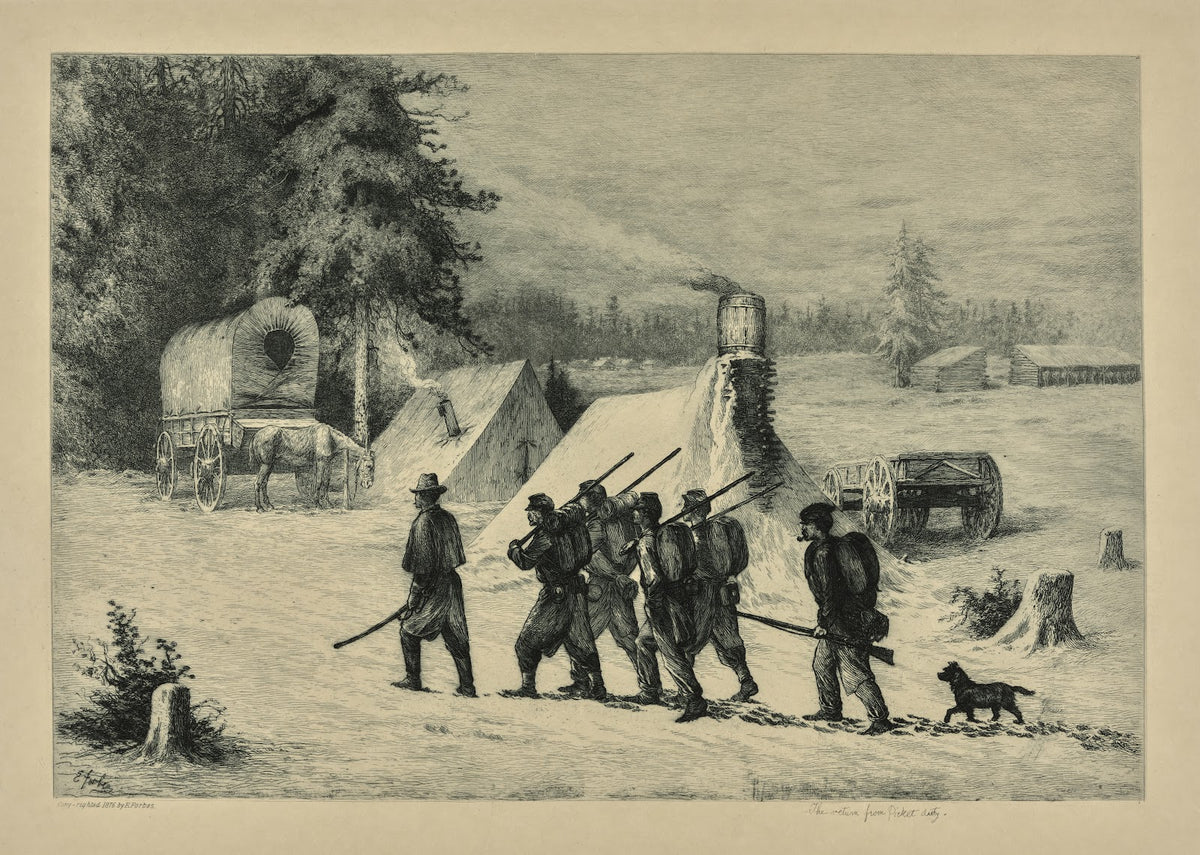 The return from picket duty 1876