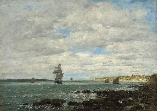 Coast of Brittany 1870