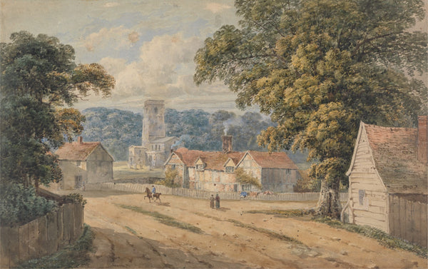 The Village of Aldbury Hertfordshire 1816