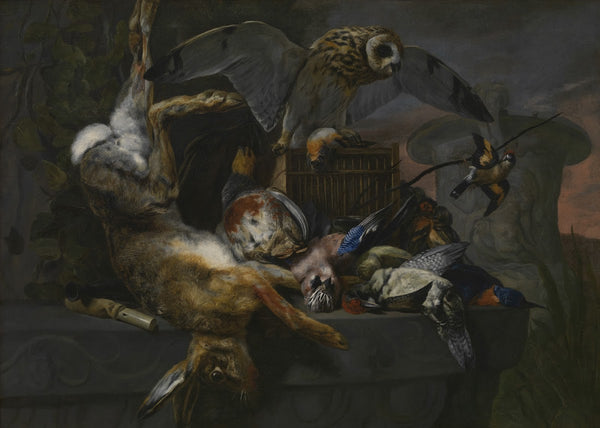 Still Life with an Owl and a Hunting Trophy 17th century