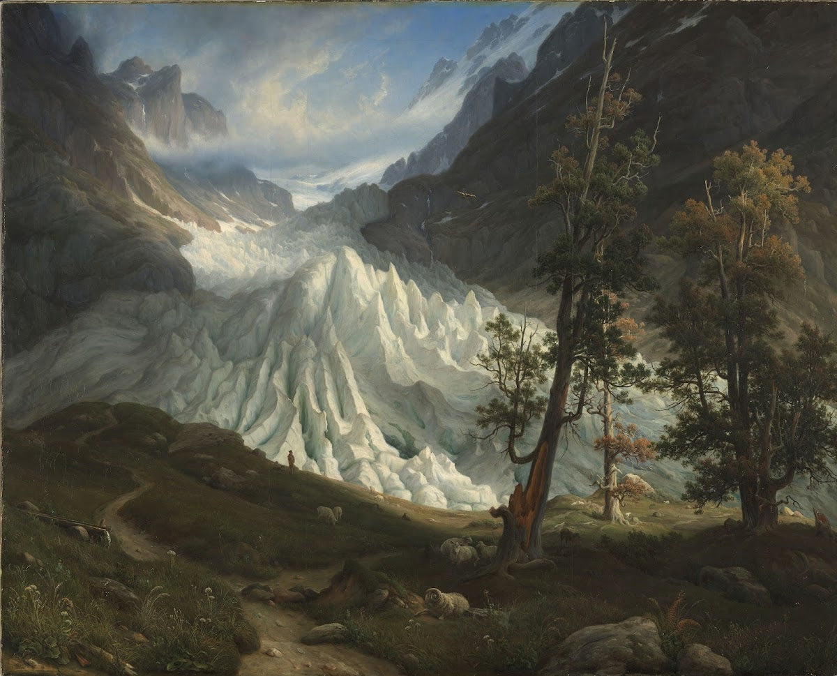 The Grindelwaldgletscher 1838