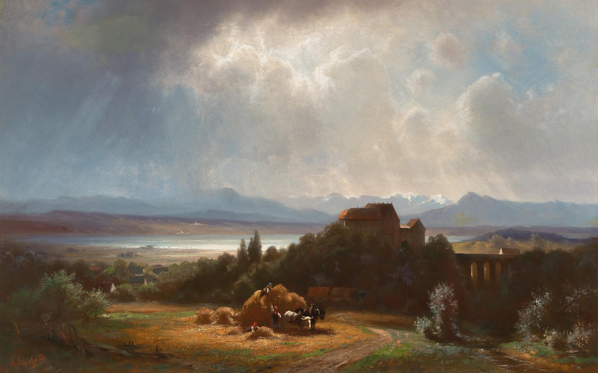 At the Hay Harvest