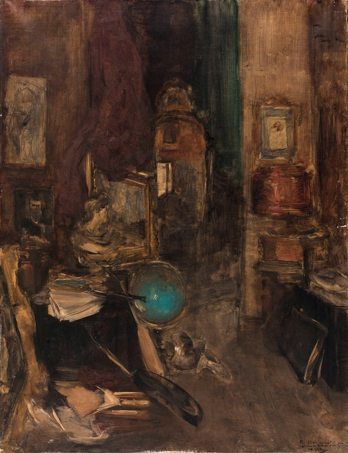 Coin datelier boulevard de Clichy 1872 1887