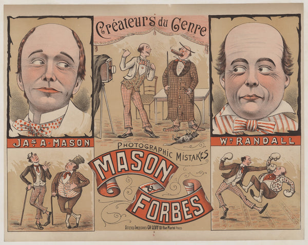 Mason  Forbes créateurs du genre photographic mistakes Jas A Masson  Wm Randall