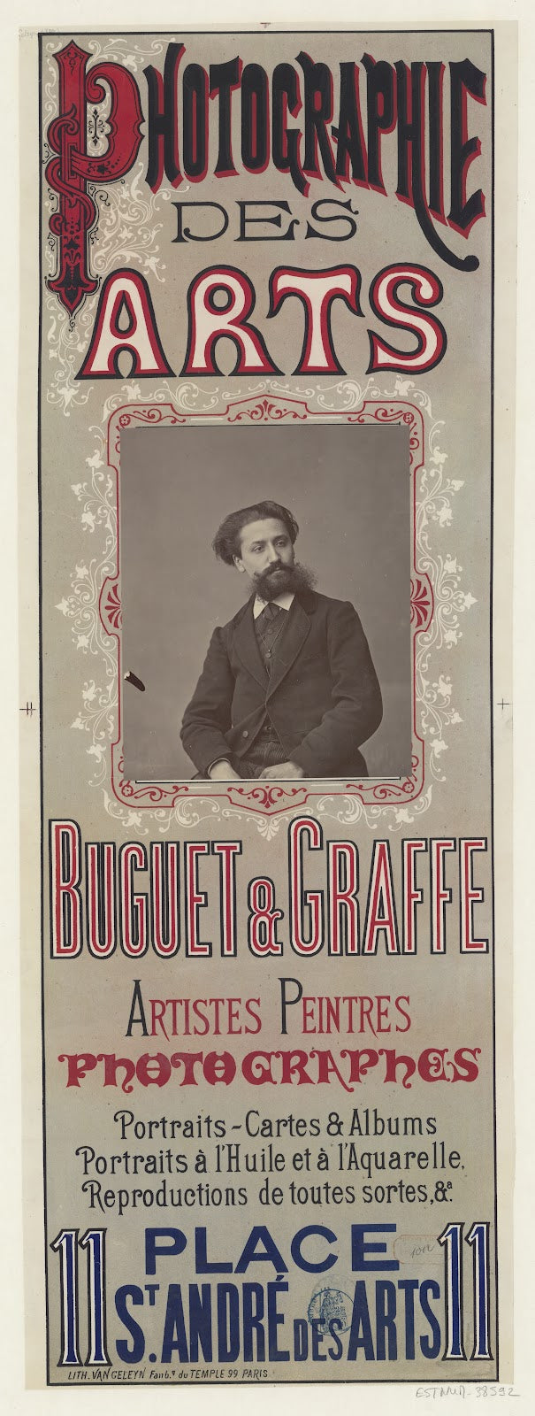 Photographie des Arts Buguet  Graffe 1872