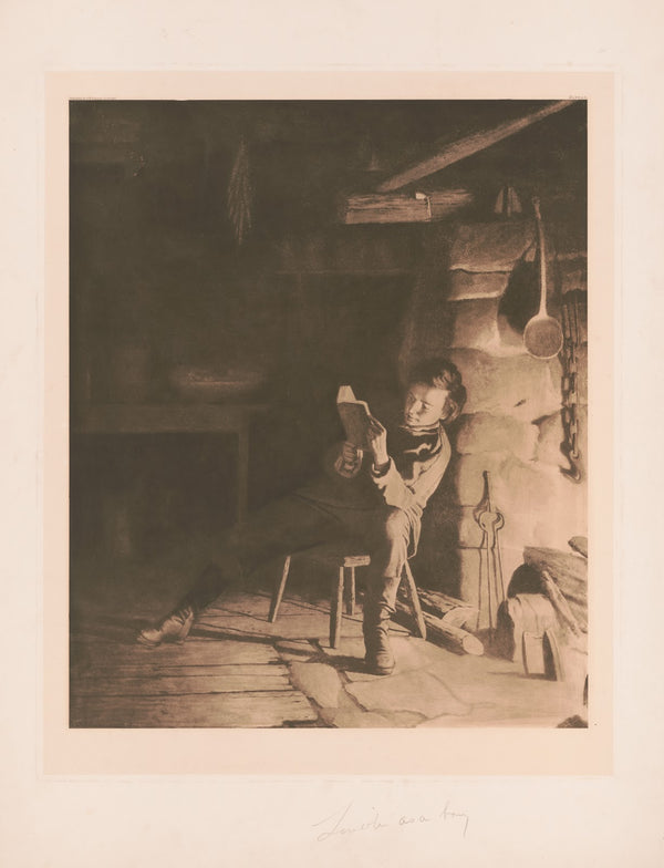 Lincoln as boy 1914