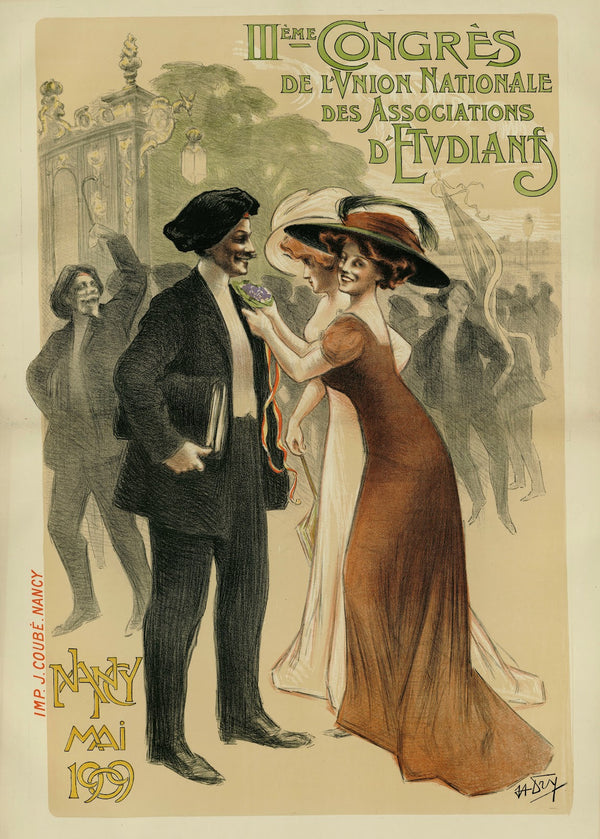 IIIème congrès de lUnion Nationale des associations détudiants 1909