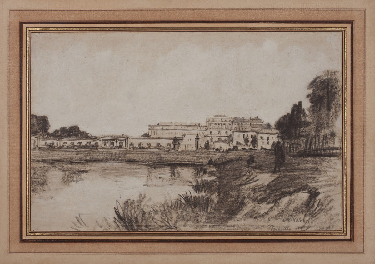 View of Versailles 1800s