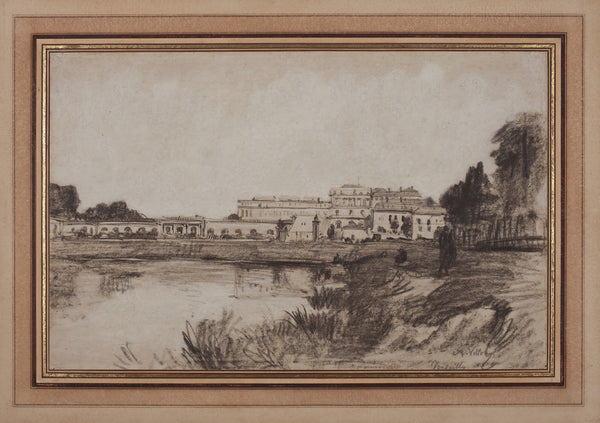 View of Versailles 1800s