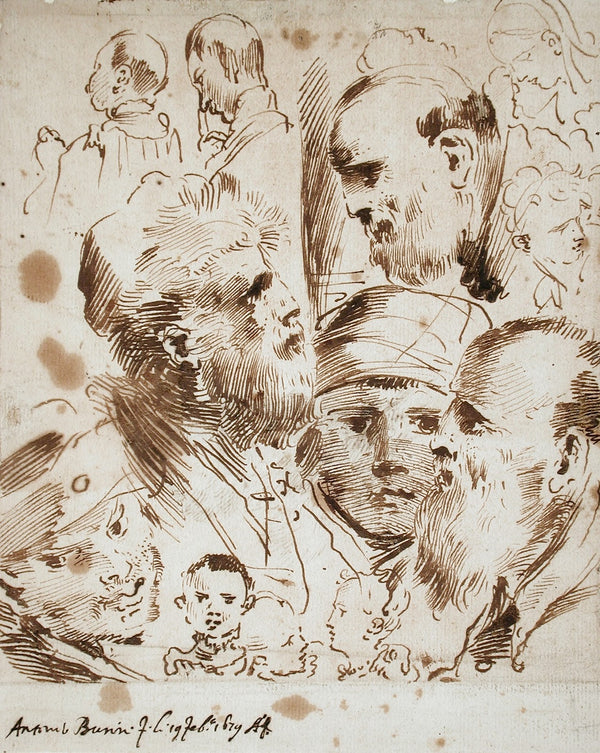 Study of Heads 1679