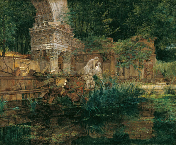 Die Römische Ruine in Schönbrunn 1832