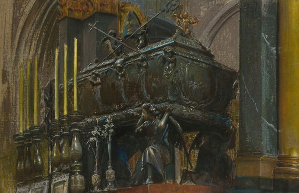 Coffin of St Stanislaus 1907