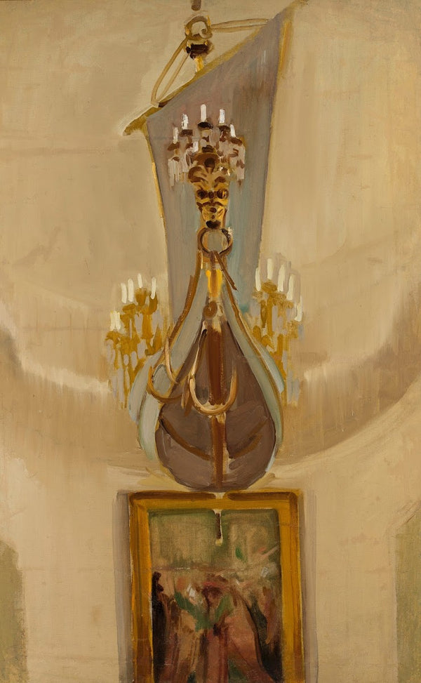 Fragment of interior of the Church of St Peter and St Paul in Vilnius 1907