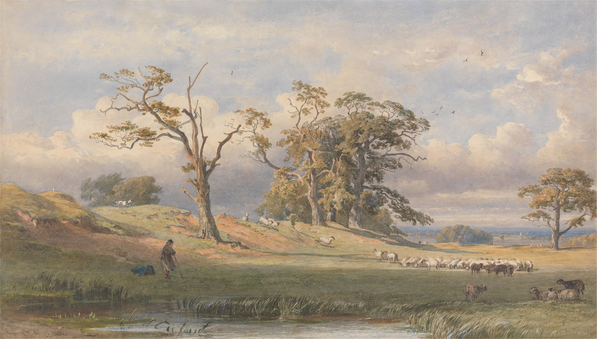 Old British Camp in Bulstrode Park 1860