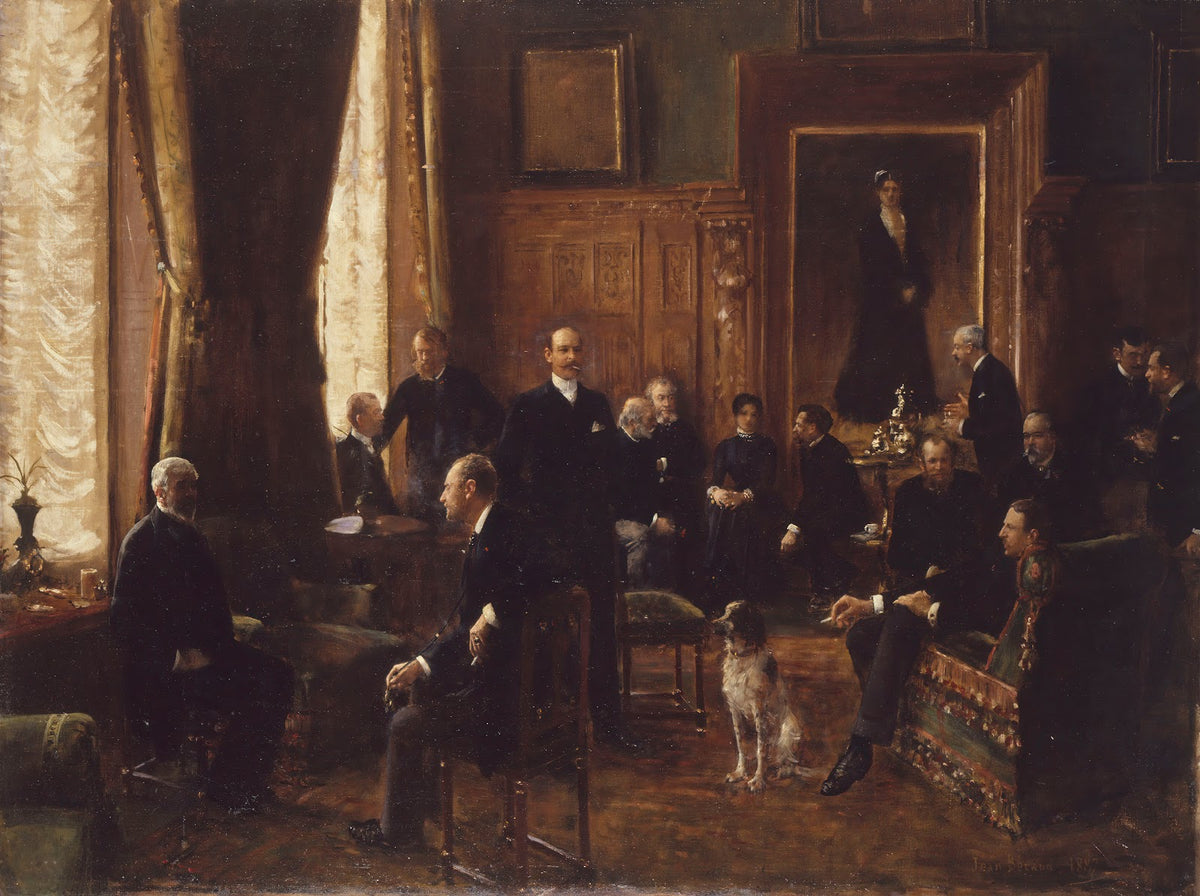 Le salon de la comtesse Potocka 1887