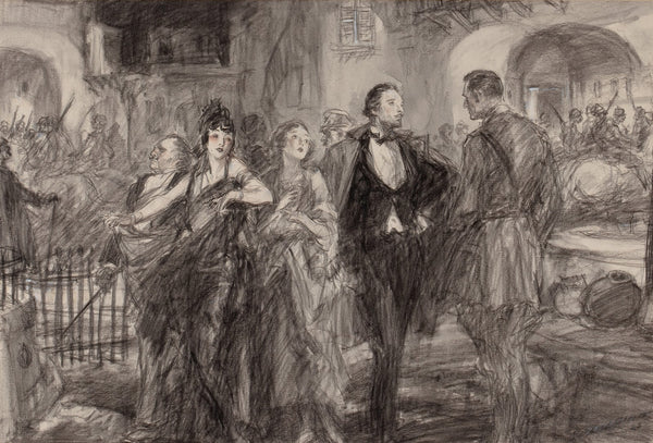 The Saturday Evening Post story illustration 1925