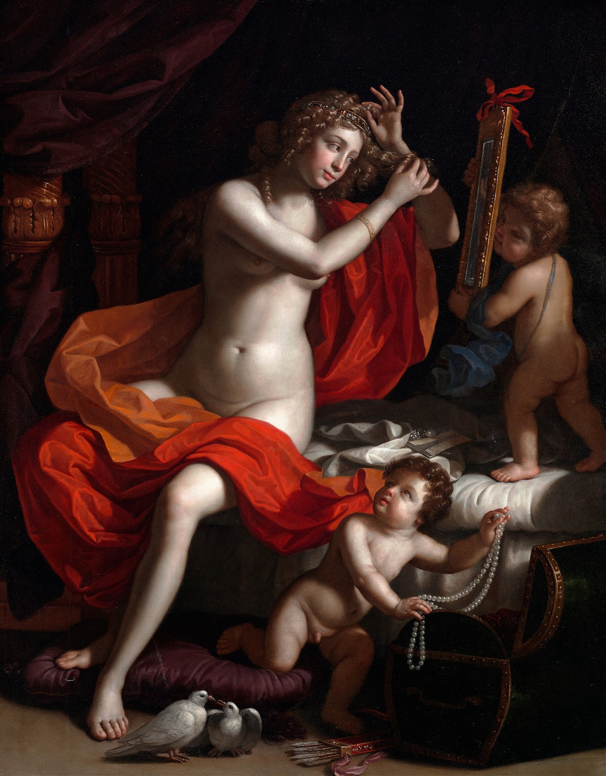 The Toilette of Venus Circa 1674 1684