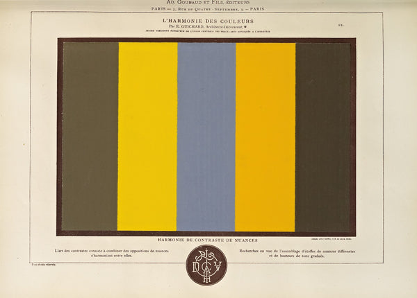 Lharmonie des couleurs  Pl052 1880