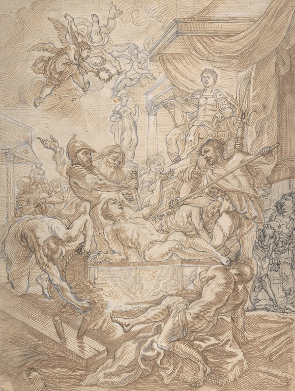 The Maryrdom of Saint Lawrence 17th century