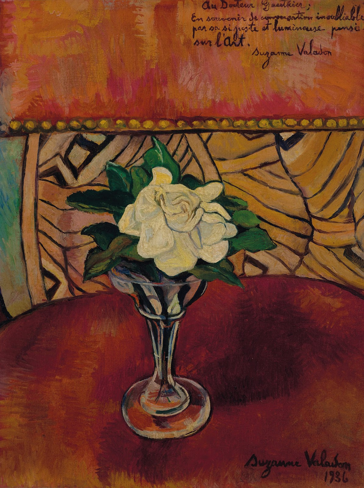 Nature morte à la rose blanche 1936