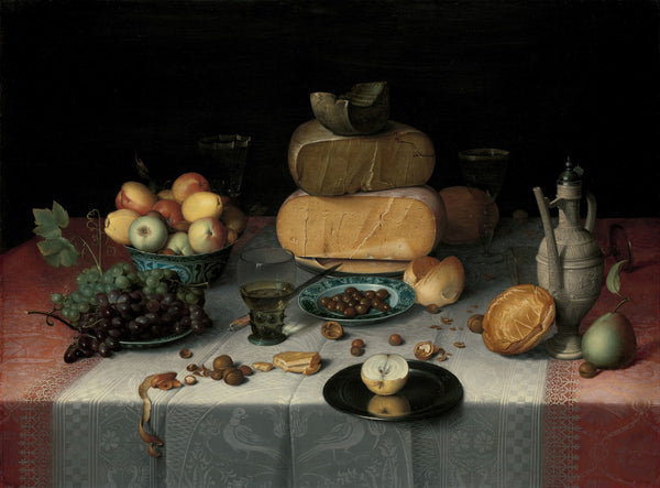Still Life with Cheese c 1615