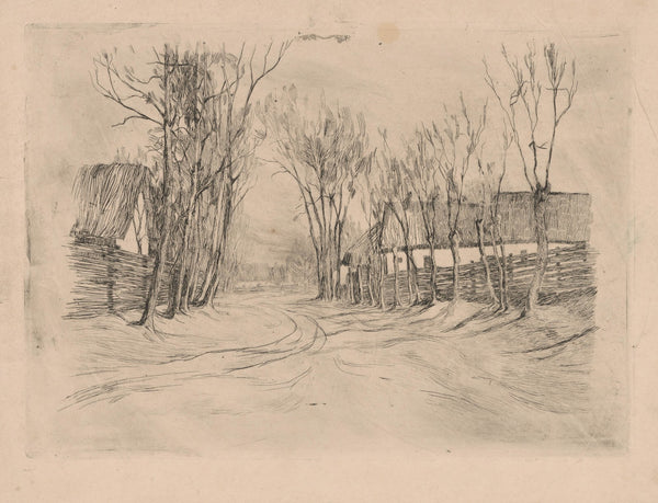 Dedinská ulička 1913