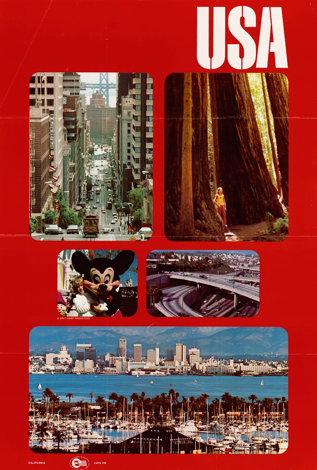 USA California Attractions