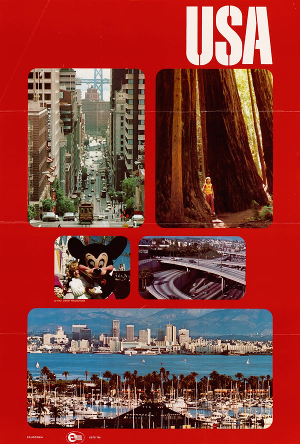 USA California Attractions