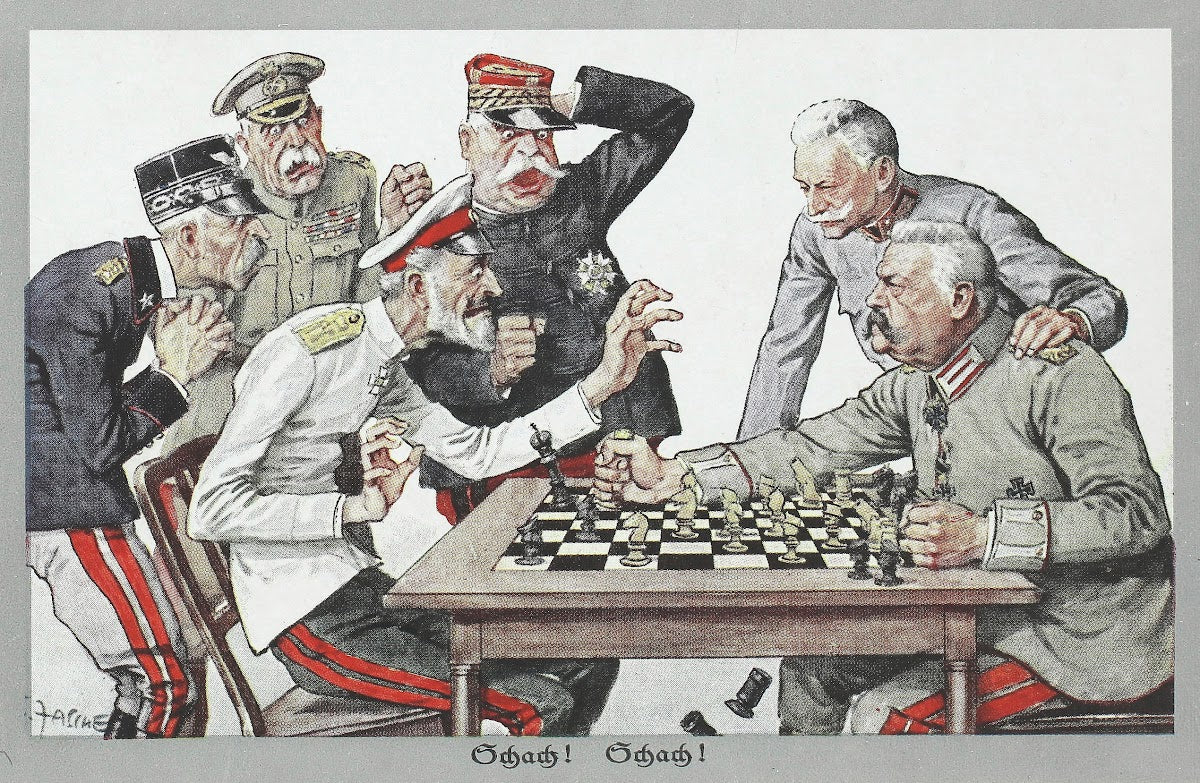 Schach Schach 1915