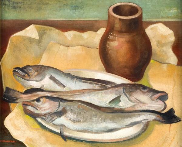 Still life with fish 1925