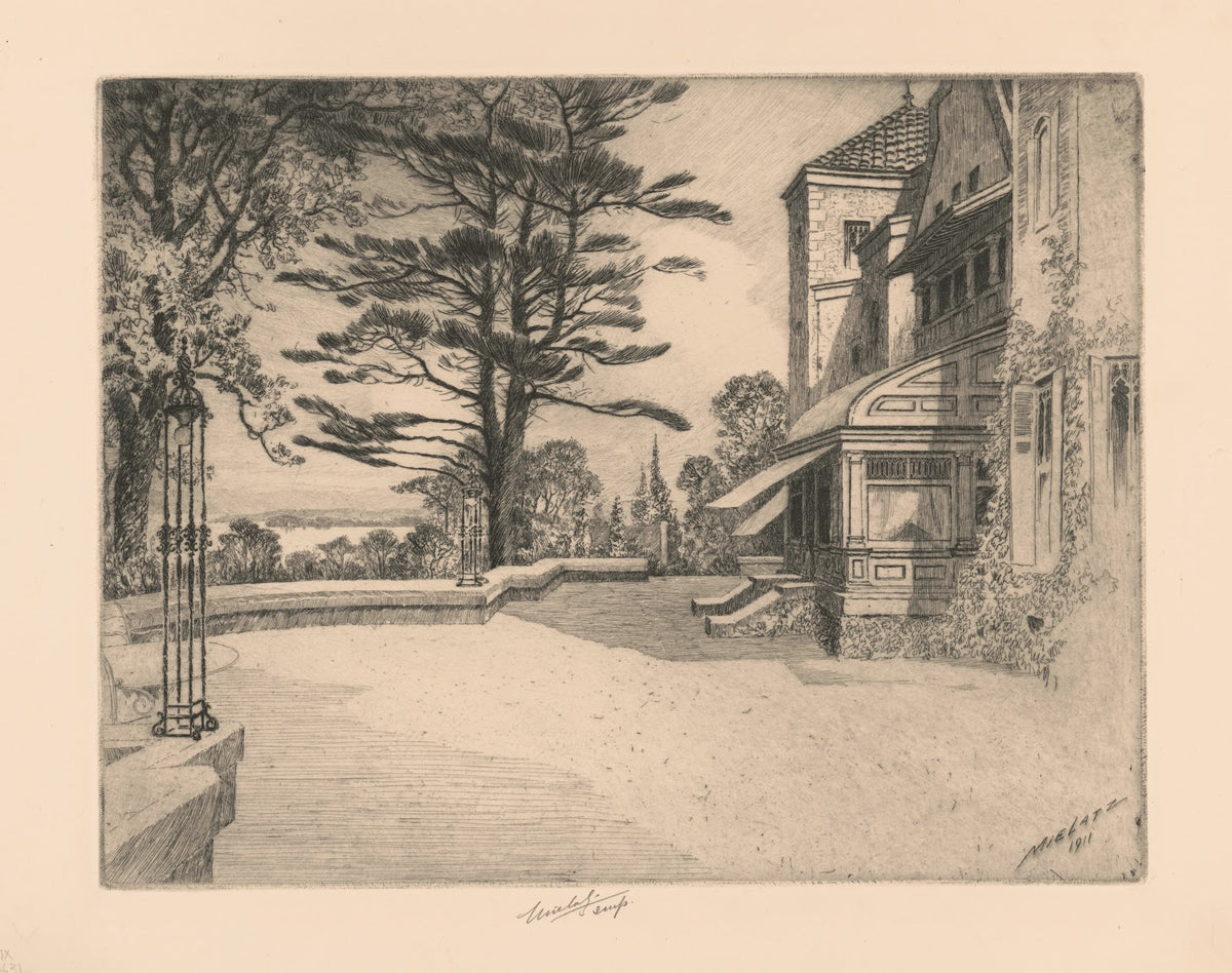 View of Rockwood Tarrytown on the Hudson residence of William Rockefeller no 1 1
