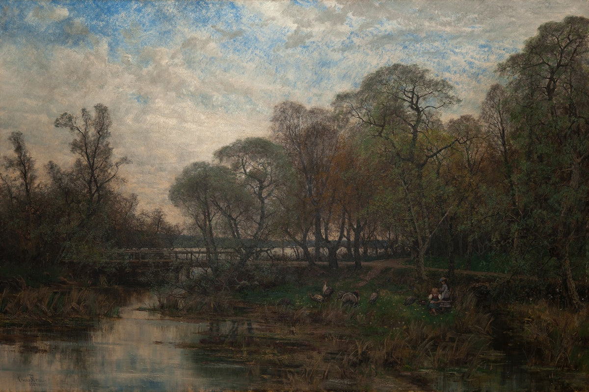 Landscape with Water and Trees 1883