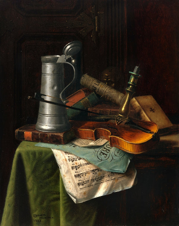 Still Life with Violin 1883