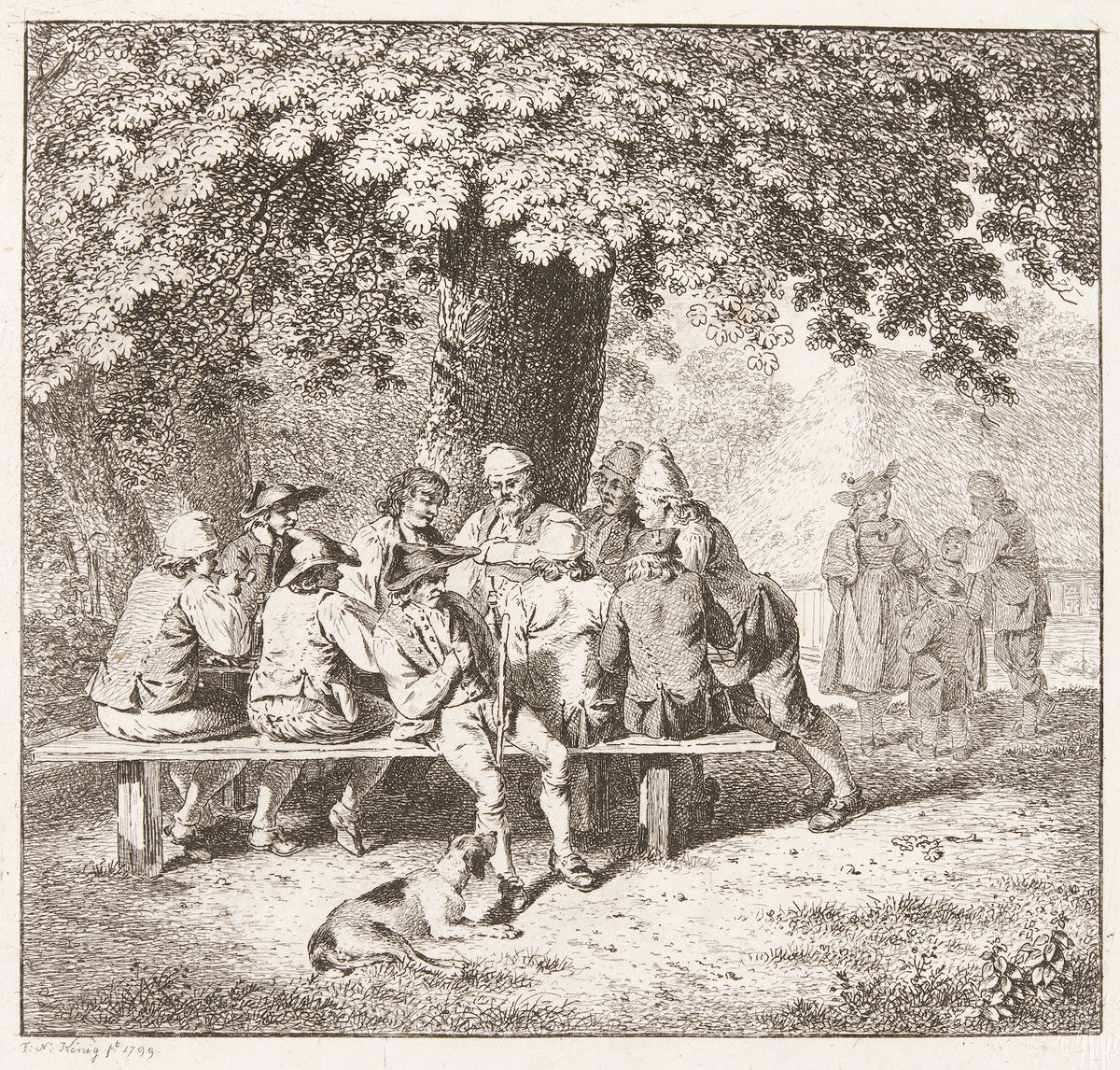 Die Sitzung unter der Linde 1799