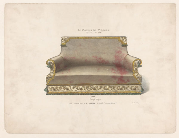 Canapé Anglais 1832   1904