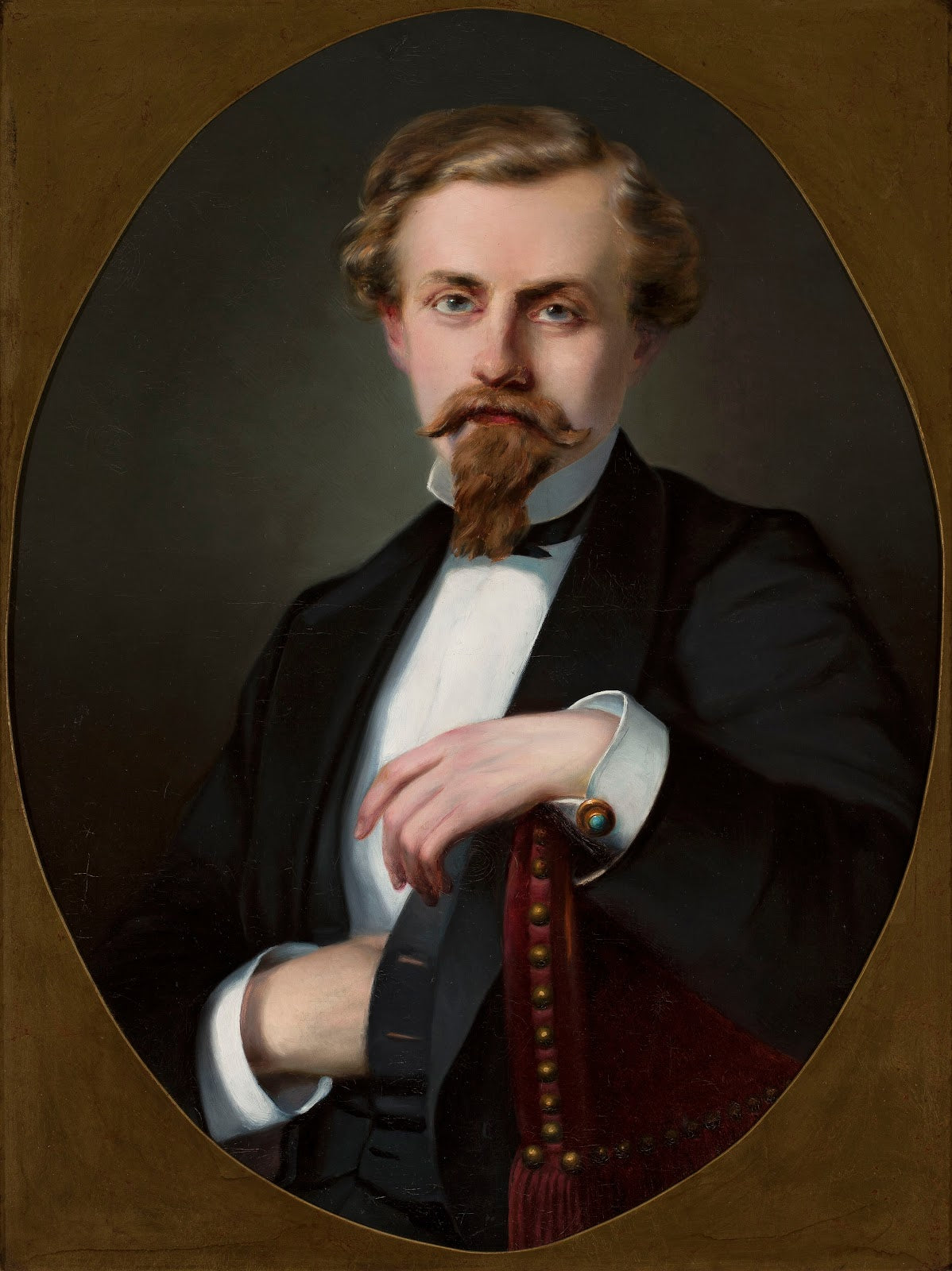 Portrait of Zygmunt Laskowski chief of the insurgent militia 1867   1876